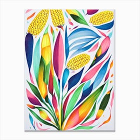 Corn Marker vegetable Canvas Print