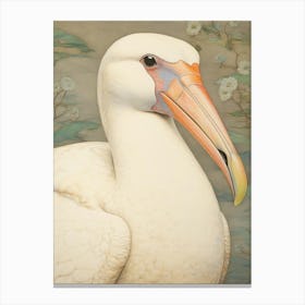 Vintage Bird Drawing Albatross 2 Canvas Print