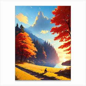 Landscape Painting 47 Canvas Print