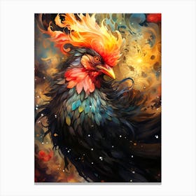 Rooster Canvas Print