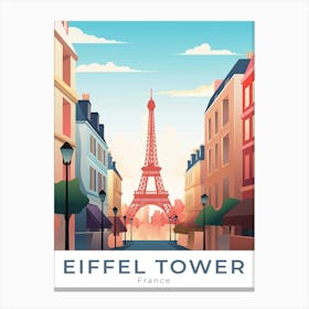 France Eiffel Tower Travel Canvas Print