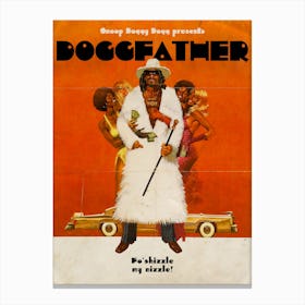 Dogg Father Canvas Print