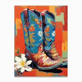 Matisse Inspired Cowgirl Boots 1 Canvas Print