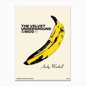 Velvet Underground & Nico Canvas Print