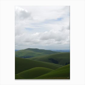 Green Hills - Green Hills Stock Videos & Royalty-Free Footage Canvas Print