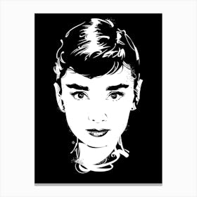 Audrey Hepburn I Canvas Print