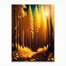Forest Path 12 Canvas Print