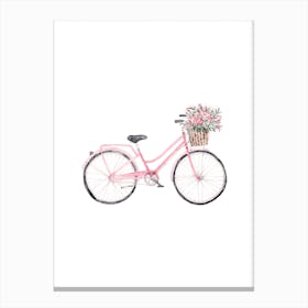 Pretty Bicycle Canvas Print