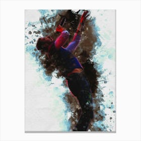 Smudge Chris Martin Live In Manchester Canvas Print