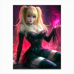 Gothic Girl 1 Canvas Print