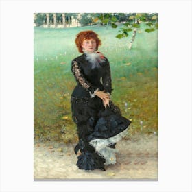 Marie Buloz Pailleron (Madame Édouard Pailleron) (1879), John Singer Sargent Canvas Print