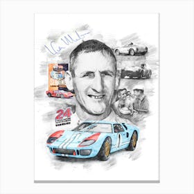 Ken Miles 1 Canvas Print