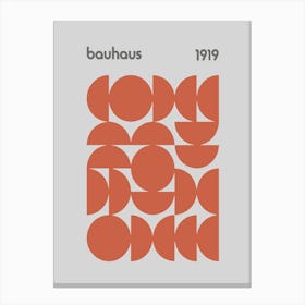 Bauhaus 1919 Canvas Print