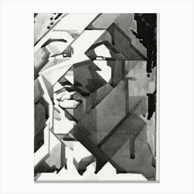 Face abstract Canvas Print