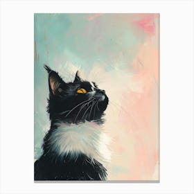 Cat In The Sky 7 Canvas Print