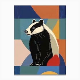 Badger Canvas Print Canvas Print