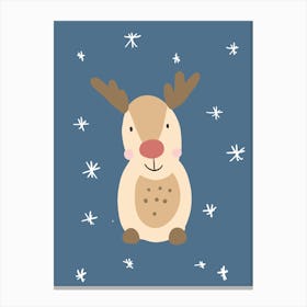 Reindeer Canvas Print