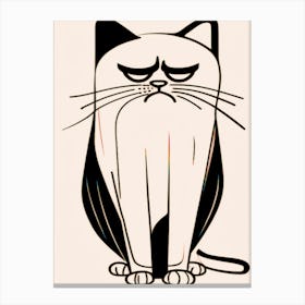 Grumpy Cat Canvas Print