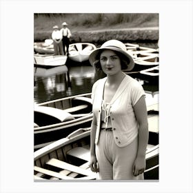 1920s Marina~Reimagined 2 Canvas Print