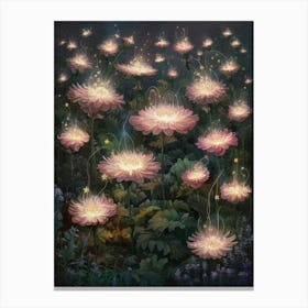 Lotus Flowers Canvas Print