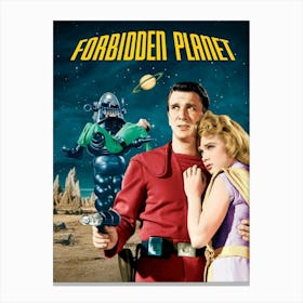 Forbidden Planet (1956) Canvas Print