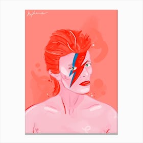 Bowie Starman Canvas Print