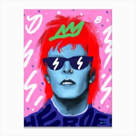 David Bowie Heroes Canvas Print