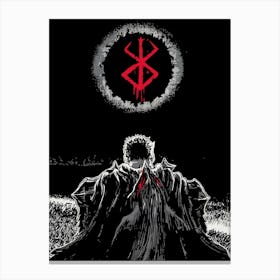 Satanic Symbol Canvas Print