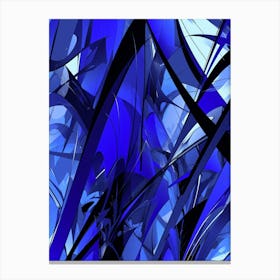 Abstract Blue Canvas Print