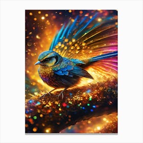 Colorful Bird Canvas Print