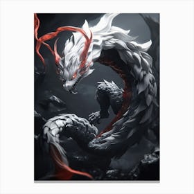 Dragon Art Canvas Print