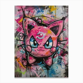 Pokemon Jiggypuff Canvas Print