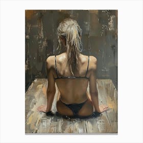 Back View Canvas Print