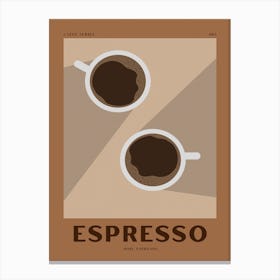 Espresso Canvas Print