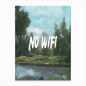 No Wifi 1 Canvas Print