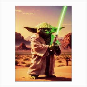 Star Wars Yoda Canvas Print