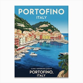 Portofino, Italy Canvas Print