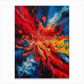 Explosion Canvas Print