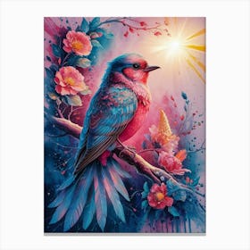 Bird Of Paradise Canvas Print