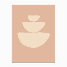 Stack Of Bowls Canvas Print