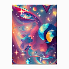 Psychedelic Art 63 Canvas Print