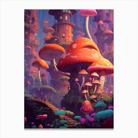 Mushroom Fantasy 2 Canvas Print