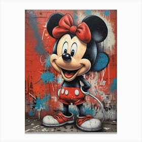 A beautiful Mickey Mouse Canvas Print