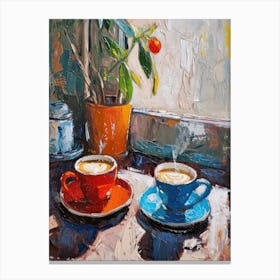 Milan Espresso Made In Italy 3 Canvas Print