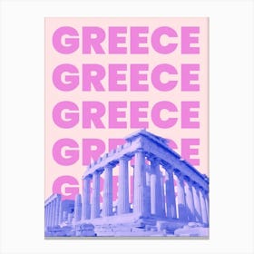 Greece Canvas Print