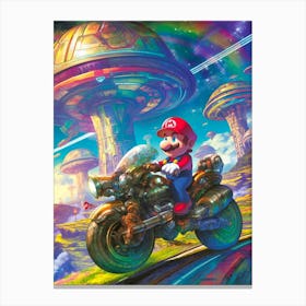 Mario Bros 6 Canvas Print