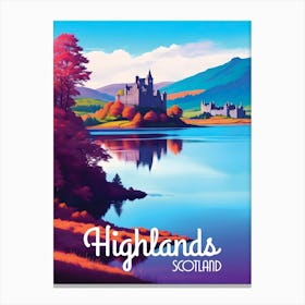 Scotland Highlands Canvas Print