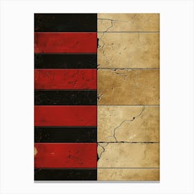 Striped Wall Art Canvas Print