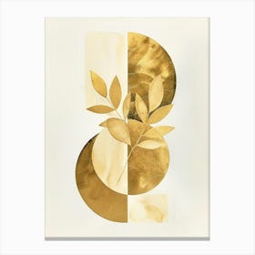 Gold Leaf 30 Canvas Print