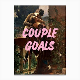 Couple Goals Canvas Print